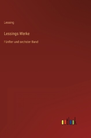 Cover of Lessings Werke