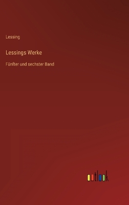 Book cover for Lessings Werke