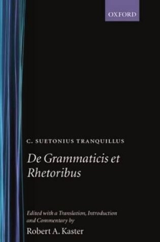 Cover of De Grammaticis et Rhetoribus