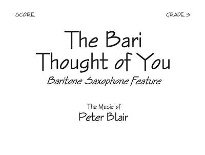 Book cover for The Bari Thought of You - Score