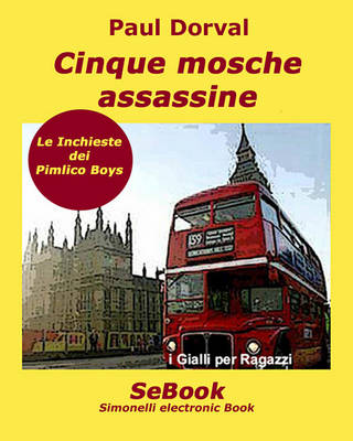 Book cover for Cinque Mosche Assassine