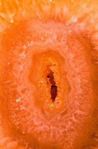 Cover of Orange Agate Gem Stone Journal