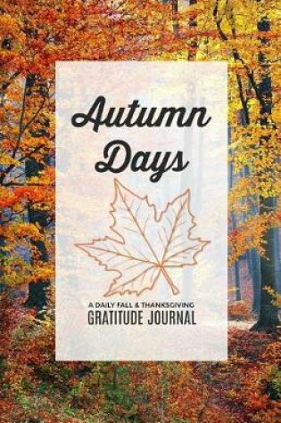 Cover of Autumn Days