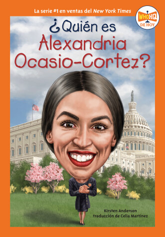 Book cover for ¿Quién es Alexandria Ocasio-Cortez?