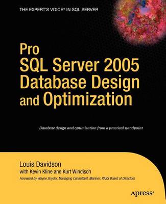 Book cover for Pro SQL Server 2005 Database Design and Optimization
