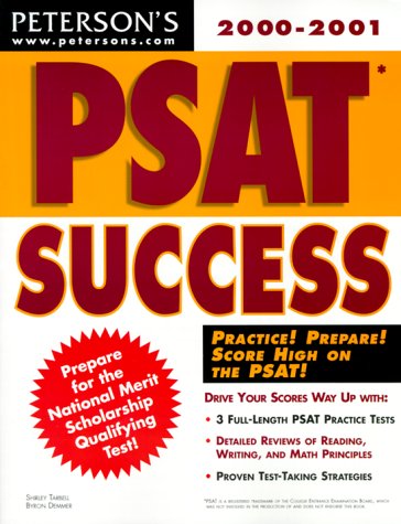 Book cover for Peterson's Psat Success, 2000-2001