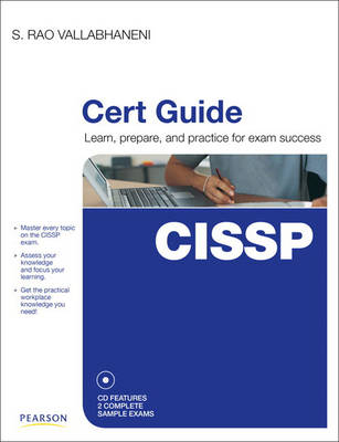 Book cover for CISSP Cert Guide