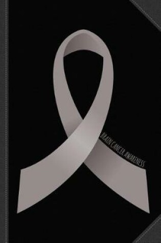 Cover of Brain Cancer Awareness Ribbon Journal Notebook