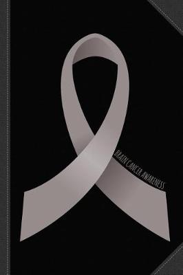 Book cover for Brain Cancer Awareness Ribbon Journal Notebook