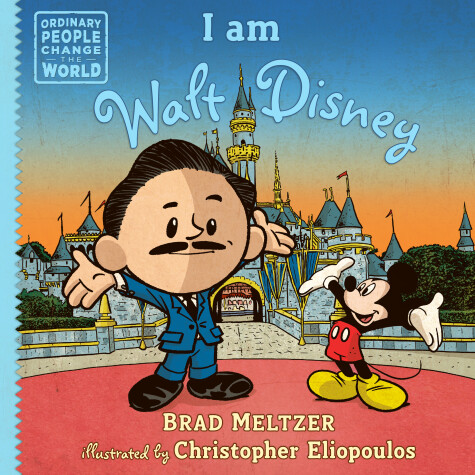 Book cover for I am Walt Disney