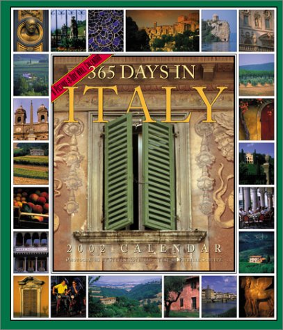 Book cover for 365 Days in Italy 2002 Calendar