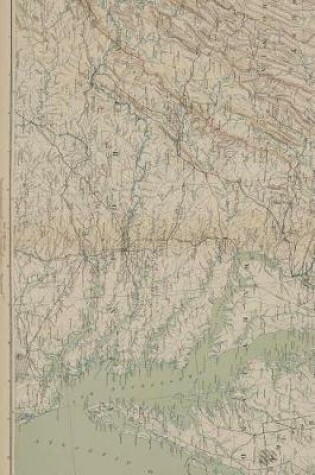 Cover of 1863 Map of Virginia Journal