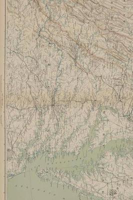 Book cover for 1863 Map of Virginia Journal