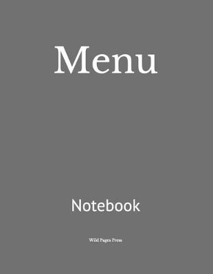 Cover of Menu