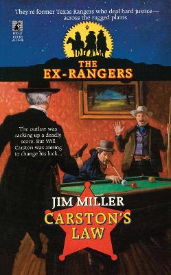 Book cover for CARSTON'S LAW (EXRANGERS 9)