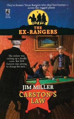 Book cover for CARSTON'S LAW (EXRANGERS 9)