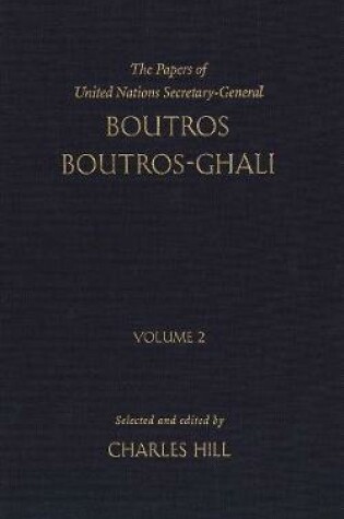 Cover of The Papers of United Nations Secretary-General Boutros Boutros-Ghali