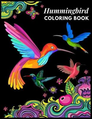 Book cover for Hummingbird Coloring Book