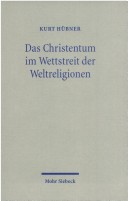 Book cover for Das Christentum Im Wettstreit Der Weltreligion
