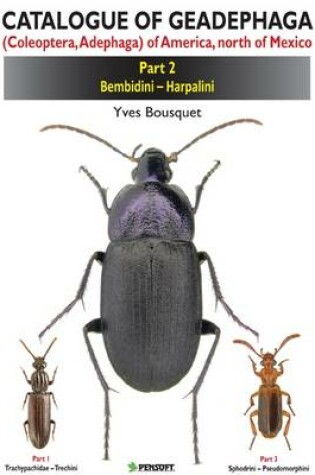Cover of Catalogue of Geadephaga (coleoptera, Adephaga) of America, North of Mexico