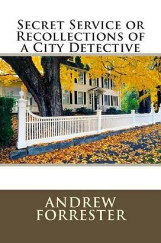 Cover of Secret Service or Recollections of a City Detective