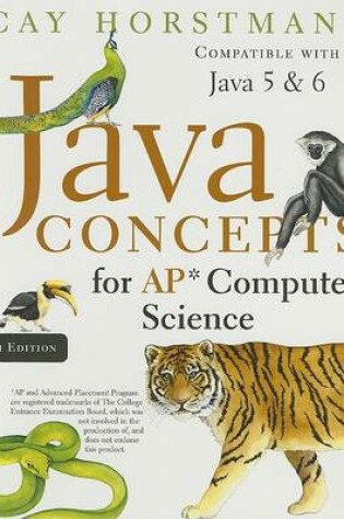 Cover of Java Concepts for AP Computer Science