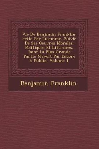 Cover of Vie de Benjamin Franklin