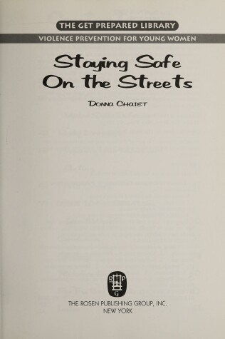 Book cover for Staying Safe on the Streets