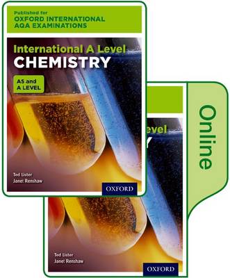 Book cover for Oxford International AQA Examinations: International A Level Chemistry: Print and Online Textbook Pack