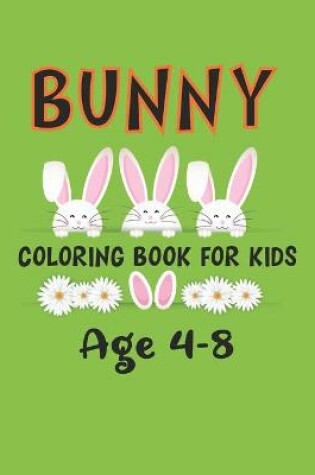 Cover of Bunny Coloring Book For Kids