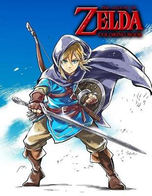 Book cover for The Legend of Zelda Coloring Book