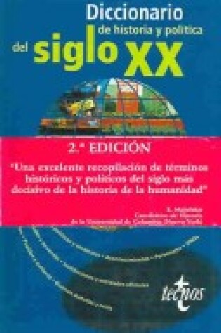 Cover of Diccionario de Historia y Politica del Siglo XX