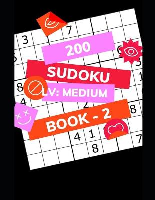 Book cover for 200 Sudoku LV