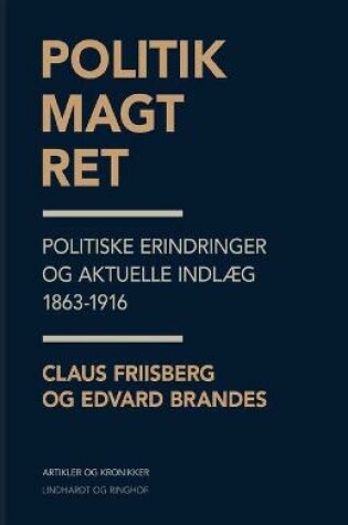 Cover of Politik, magt, ret