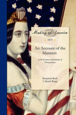 Cover of Account of the Manners