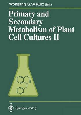 Cover of Primary and Secondary Metabolism of Plant Cell Cultures
