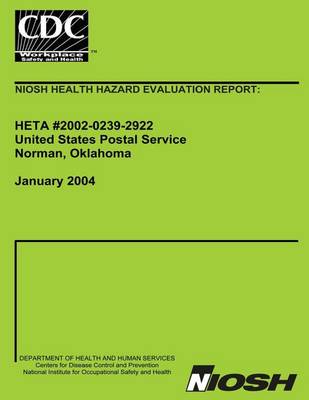 Book cover for Niosh Health Hazard Evaluation Report Heta 2002-0239-2922