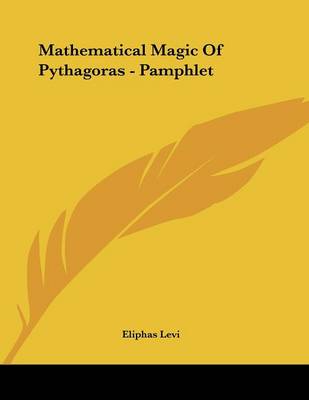 Book cover for Mathematical Magic of Pythagoras - Pamphlet