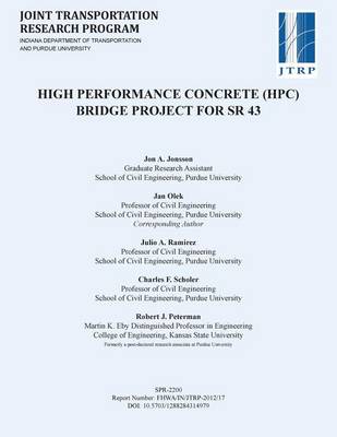 Book cover for High Performance Concrete (HPC) Bridge Project for Sr 43