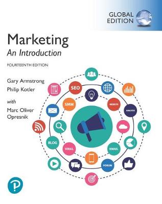 Book cover for Marketing: An Introduction plus Pearson MyLab Marketing with Pearson eText, Global Edition