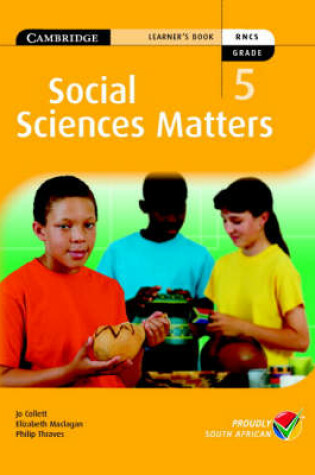 Cover of Social Sciences Matters Grade 5 Learner's Book