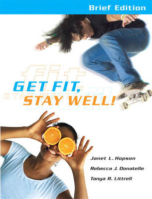 Book cover for Get Fit, Stay Well Brief Edition with Behavior Change Logbook