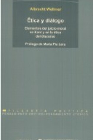 Cover of Etica y Dialogo