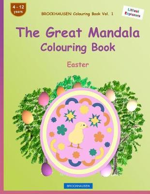 Book cover for BROCKHAUSEN Colouring Book Vol. 1 - The Great Mandala Colouring Book