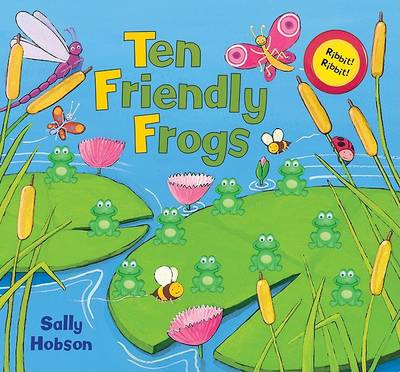 Book cover for Ten Friendly Frogs