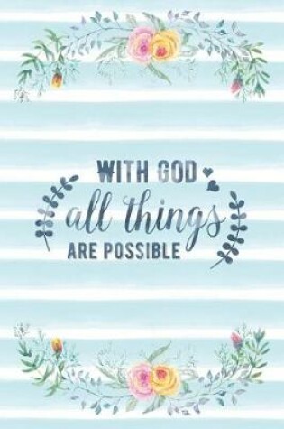 Cover of With God All Things Are Possible