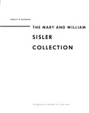 Book cover for The Mary and William Sisler Collection