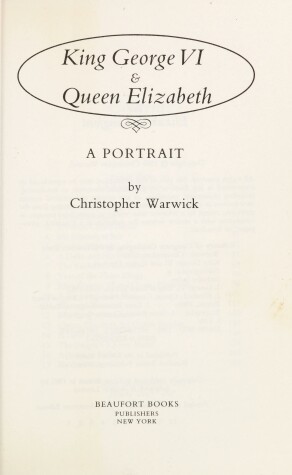 Book cover for King George VI & Queen Elizabeth