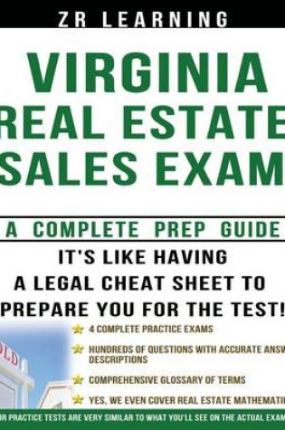 Cover of Virginia Real Estate Sales Exam Questions