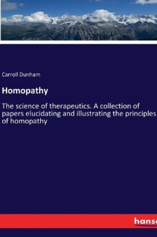 Cover of Homopathy
